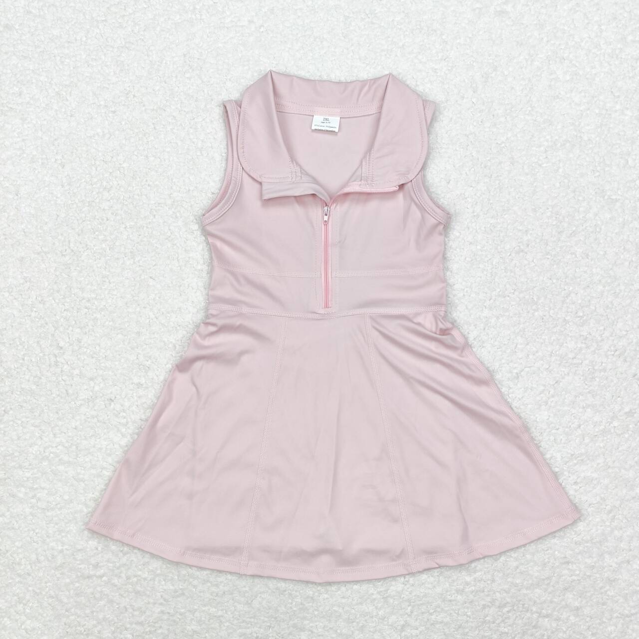 GSD1378 pink sleeveless girls sportswear clothes