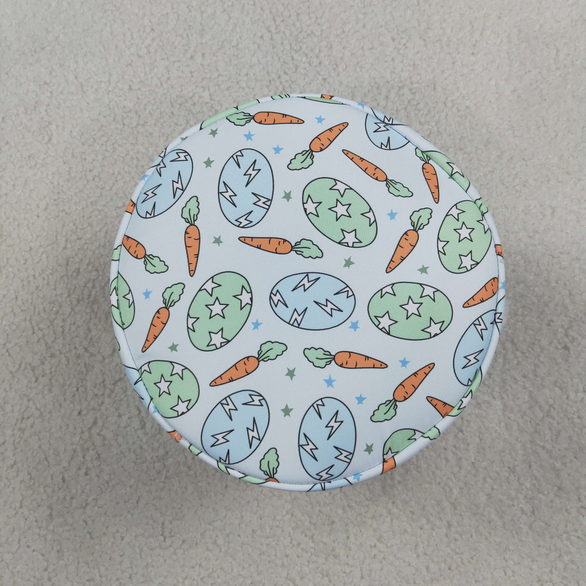 BA0468 Easter Carrot Egg Rabbit Basket Bag