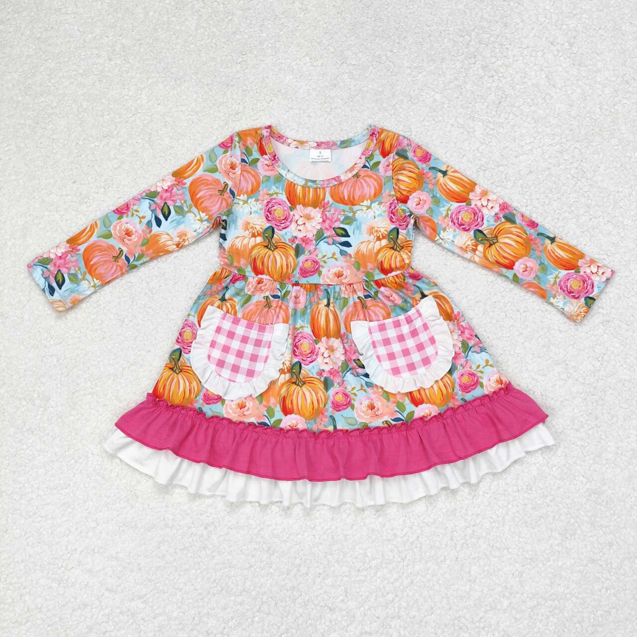 Autumn pumpkin flowers RTS sibling clothes