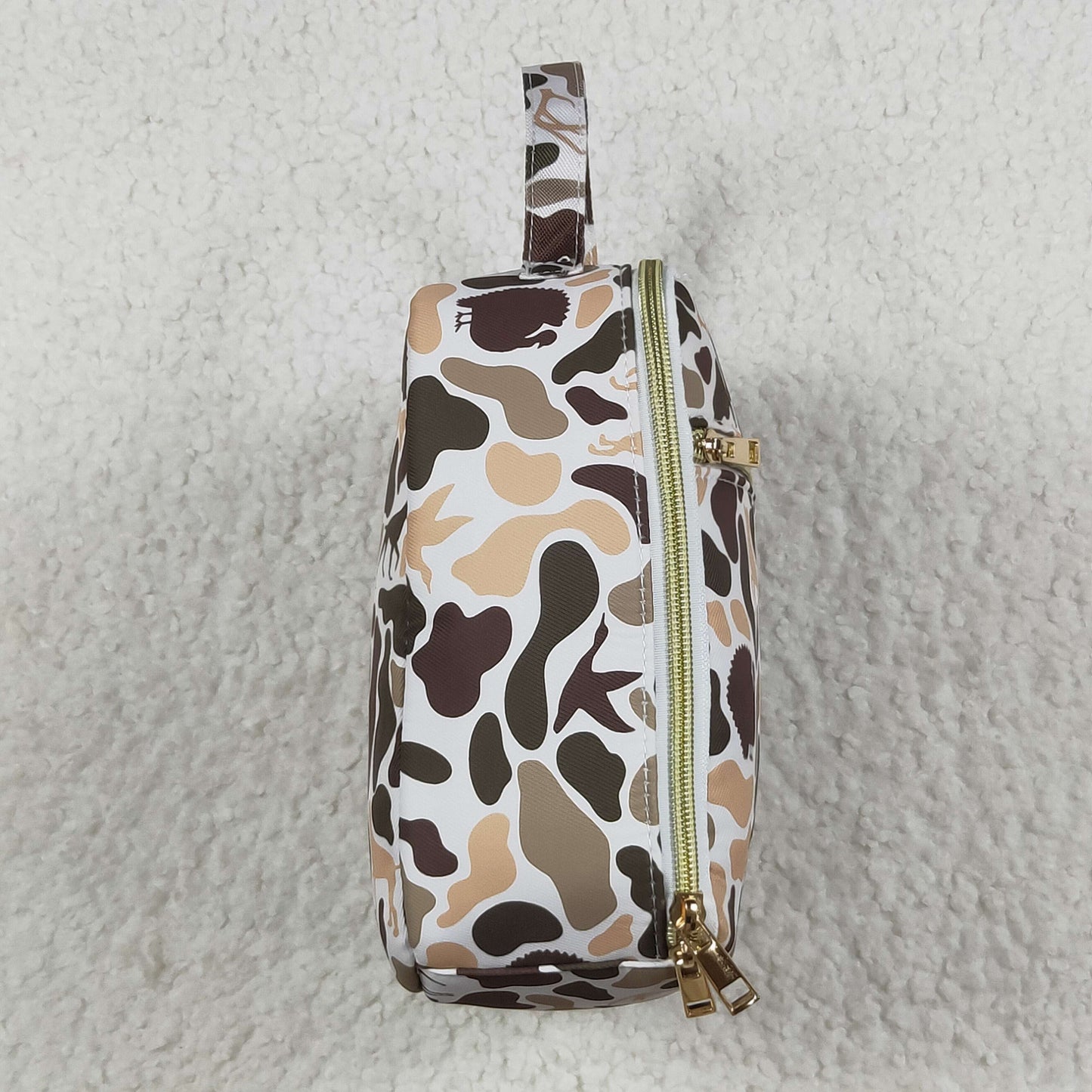 BA0305 hunting camo mallard duck dog lunchbox lunch bag
