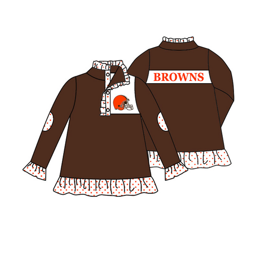 custom S 8.24 Brown kids pullover