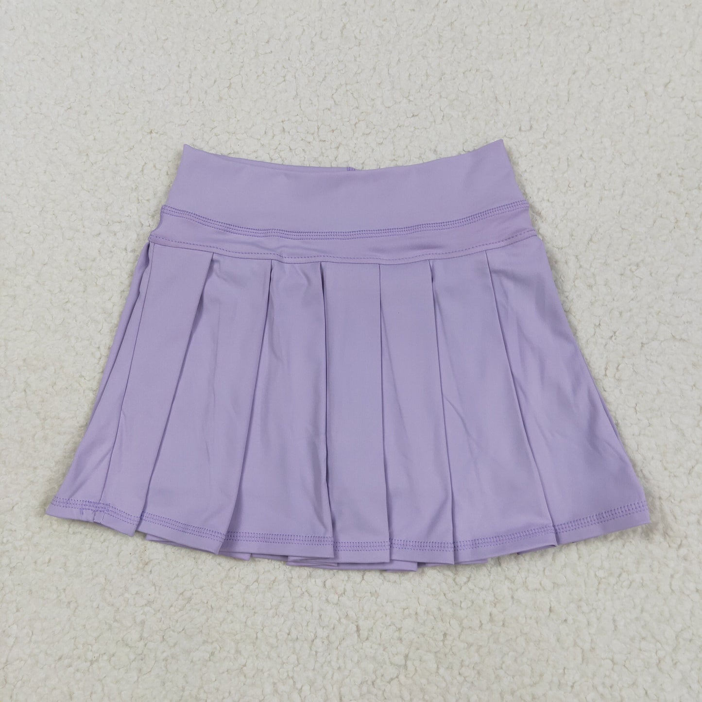 GLK0085 yoga purple skirt with shorts girls skirt