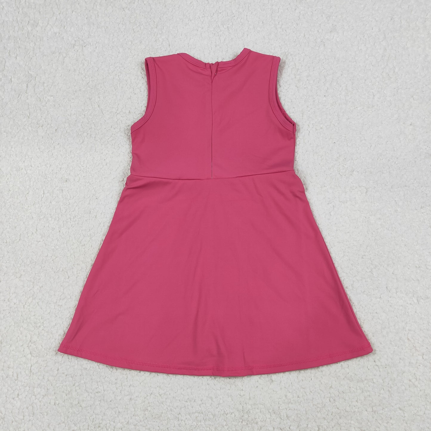 GSD3740 Yoga Pink Sleeveless Skorts Girls Dress