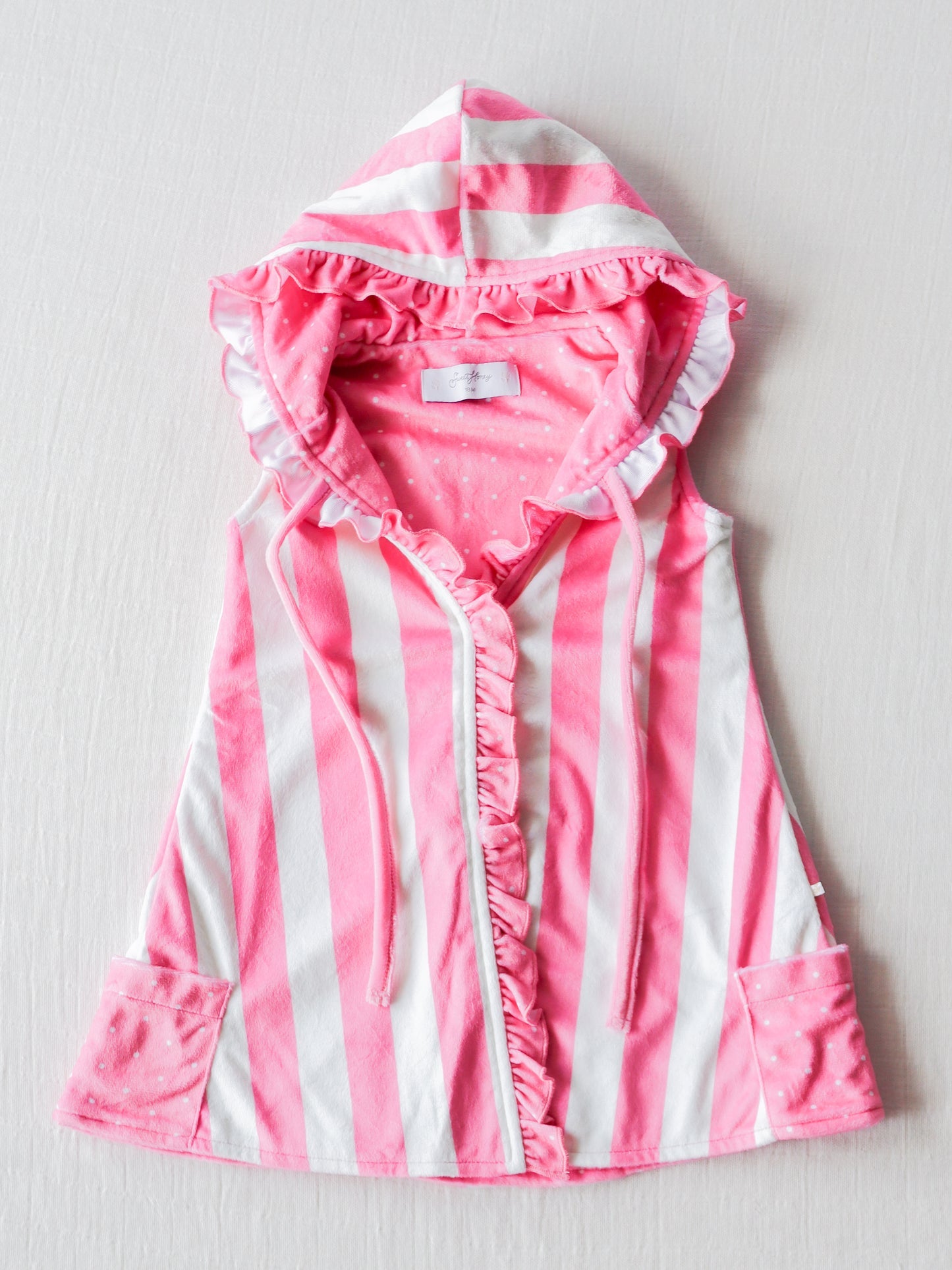 custom kids swimming coverup milk silk single layer (moq 3)