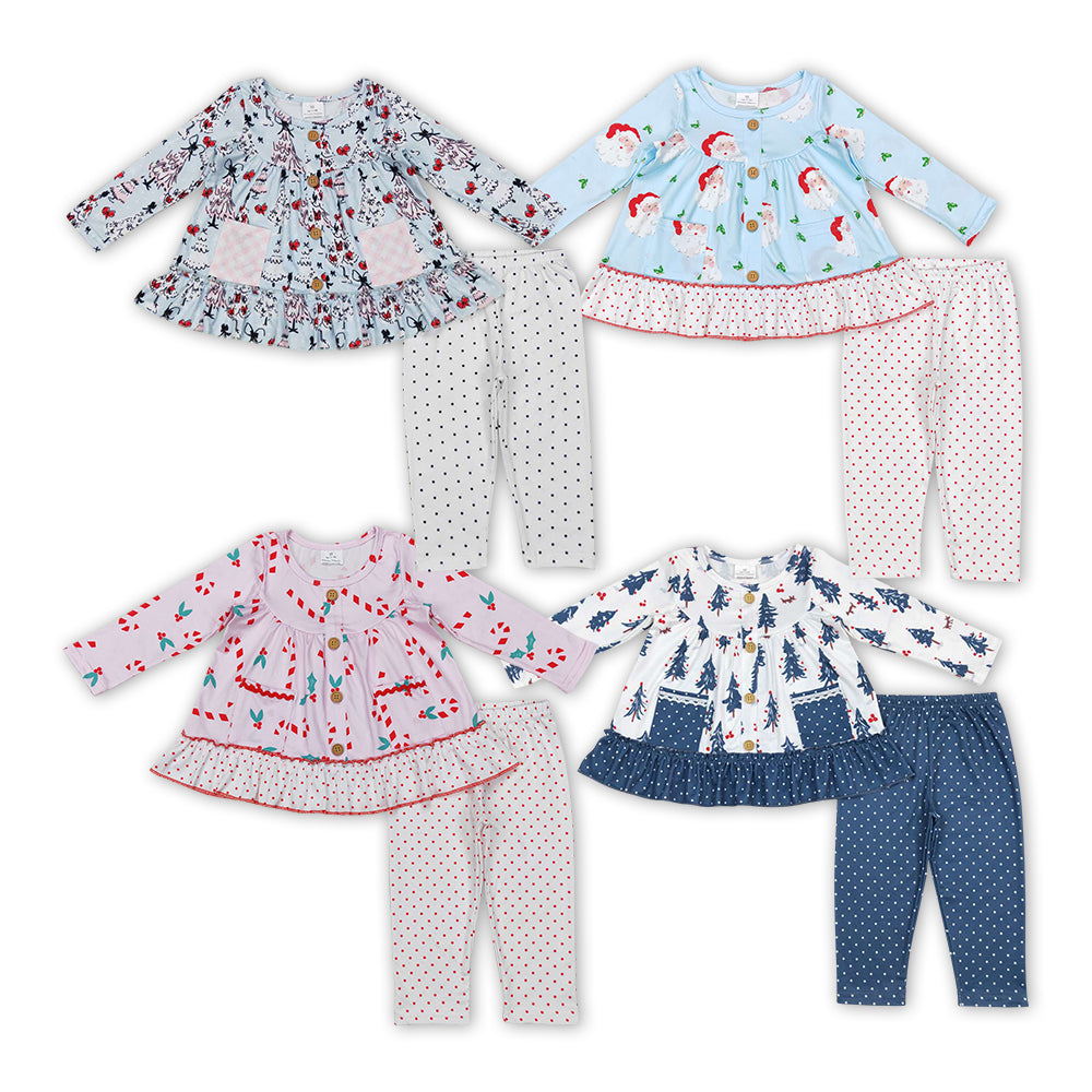 Christmas girls set sibling clothes