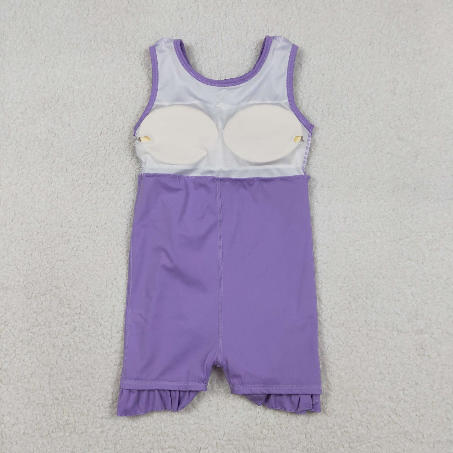 GSD3036 Yoga Purple Sleeveless Girls Dress