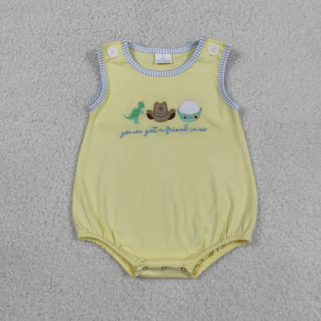 Embroidery Cartoon Toy RTS Sibling Clothes