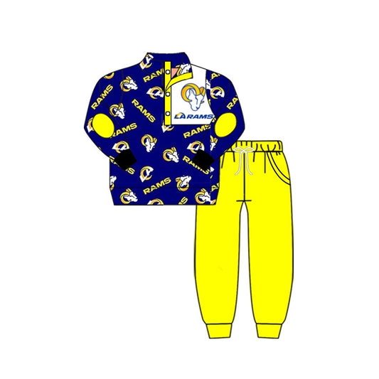 Custom S 9.2 Team blue & yellow kids set