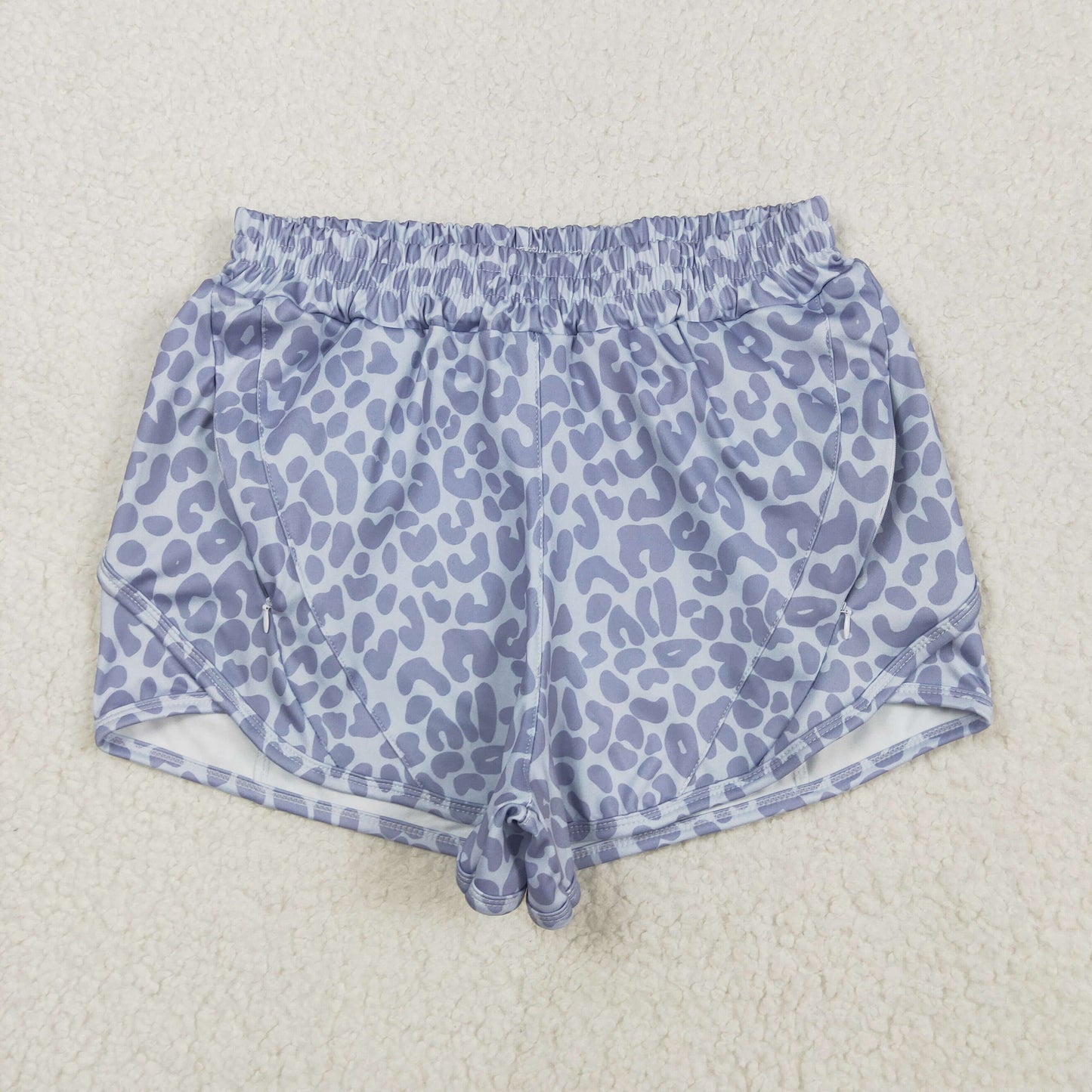 SS0468 yoga grey camo adult shorts