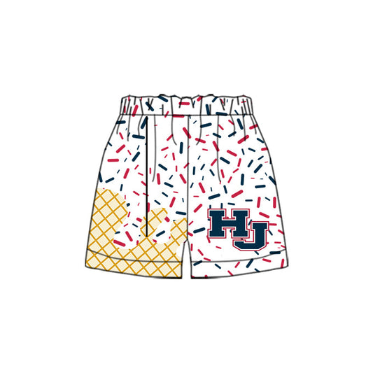 Custom Moq 3 football team HJ boys shorts