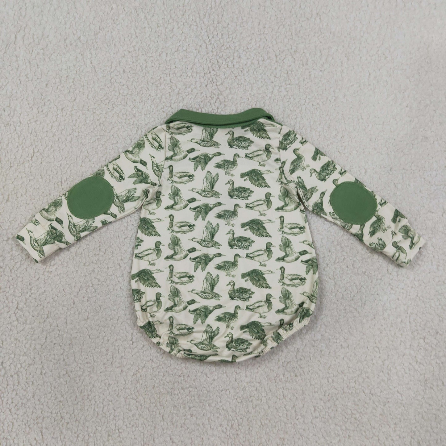 LR3050 Hunting Style Long Sleeve Boys Romper