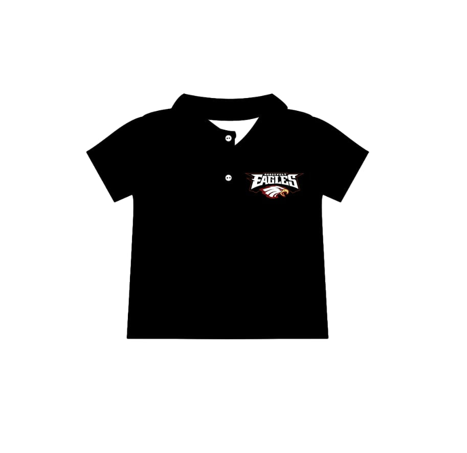 custom moq 3 football team striped short sleeve boys top