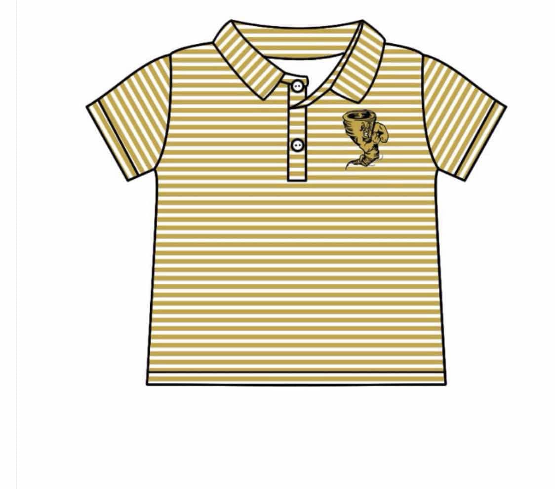 custom moq 3 football team striped short sleeve boys top