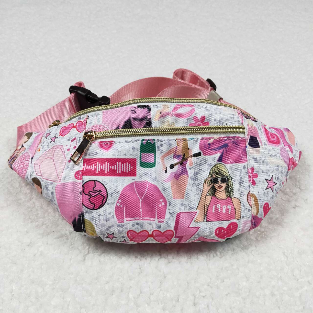BA0165 Country singer hot pink bag
