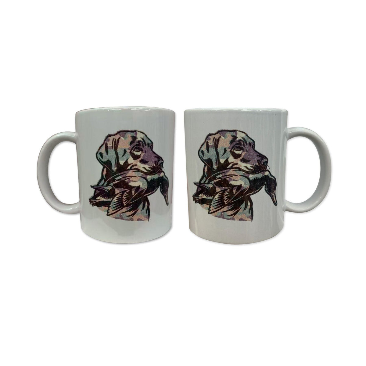 CU0009 hunting camo dog mallard cup