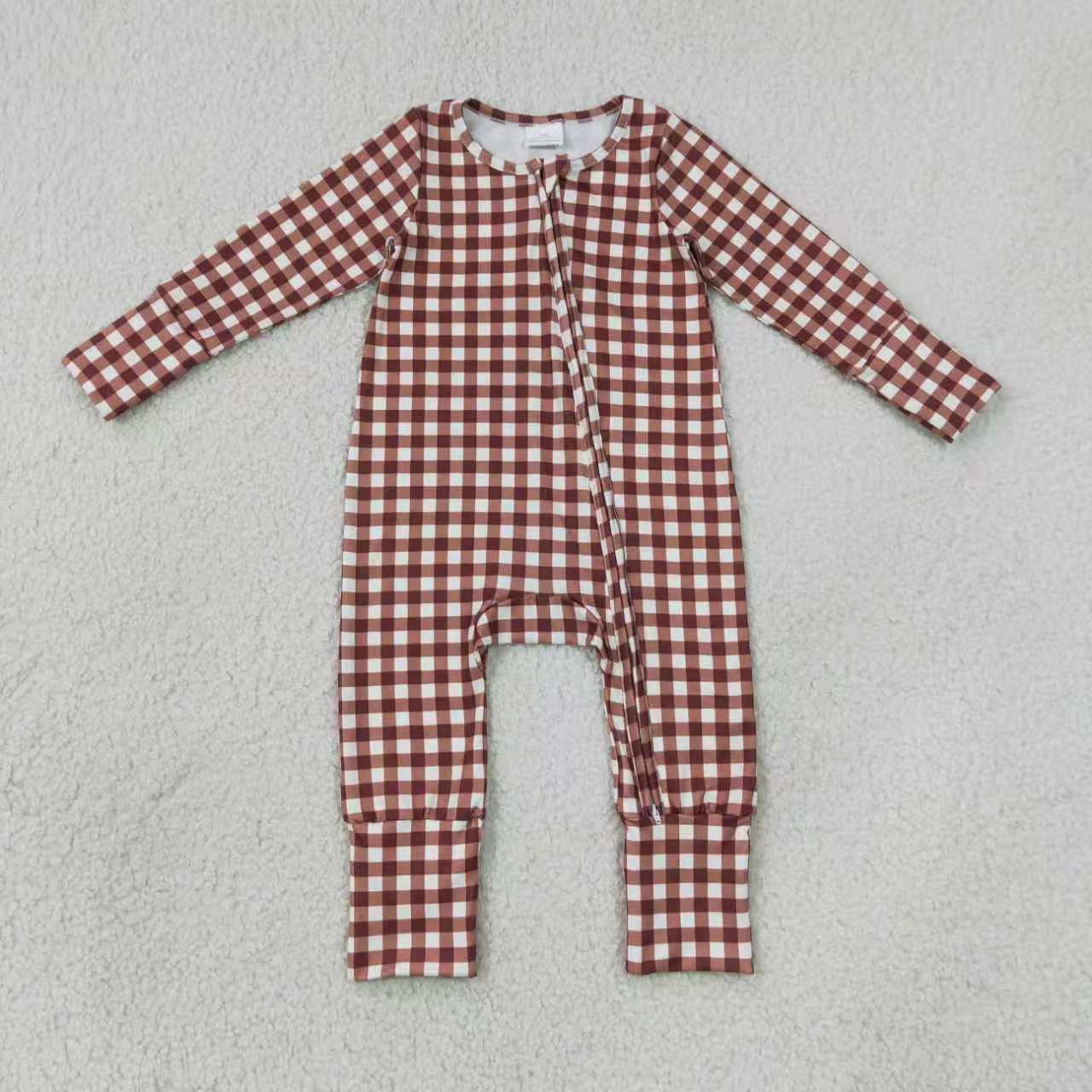 Checkered Boys Set/Romper RTS Sibling Clothes