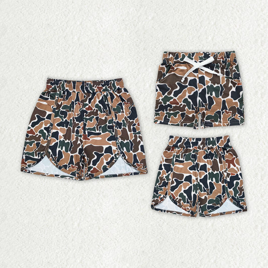 camo mama and me shorts sibling clothes RTS