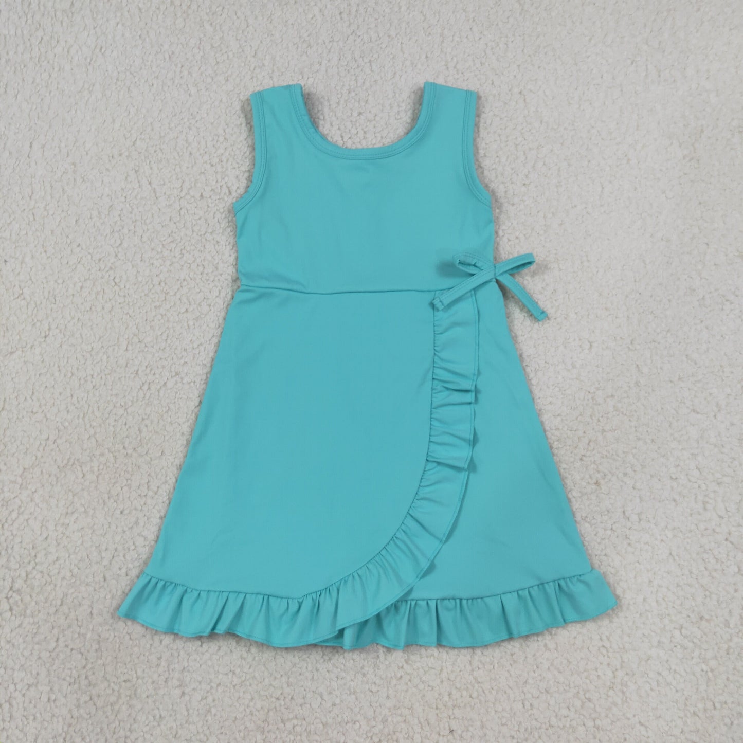 GSD3768 Yoga Blue Sleeveless Skorts Girls Dress