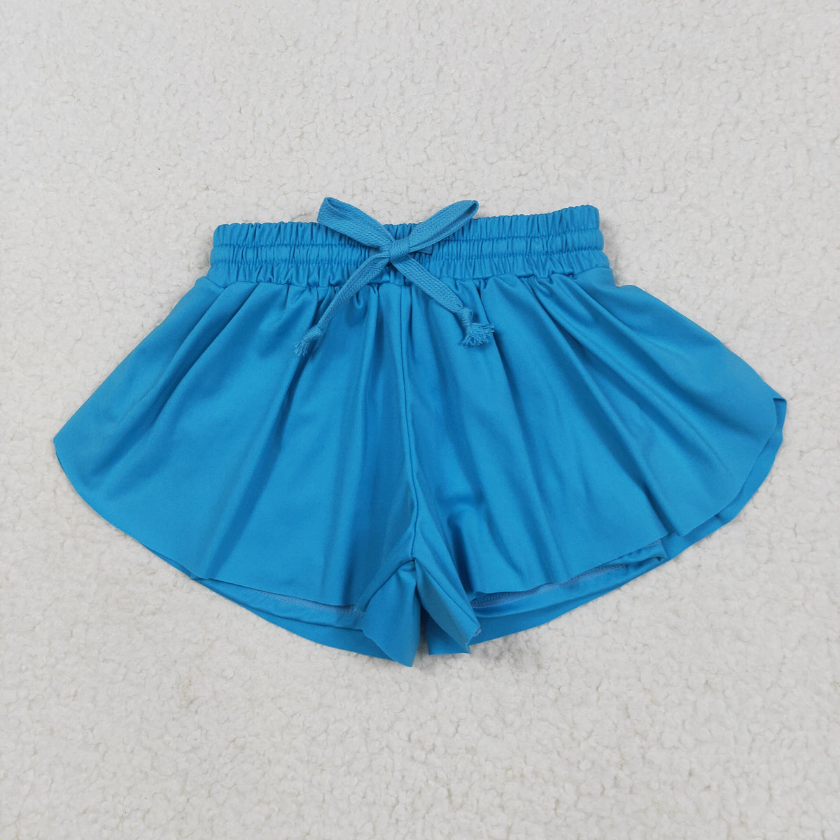 SS0549 yoga blue girls shorts