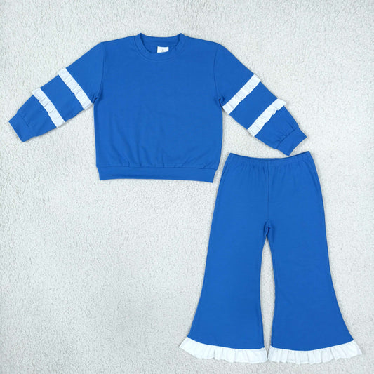 GLP3719 Navy Blue Long Sleeve Pants Girls Set GT1860+P1170