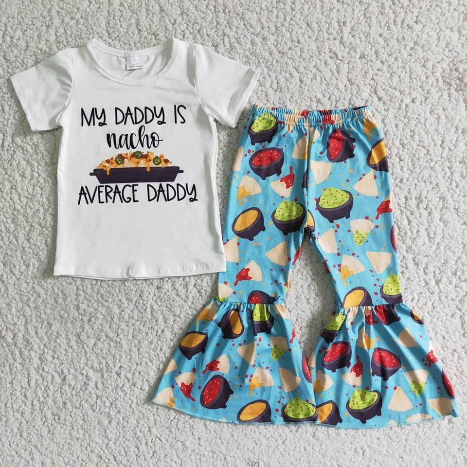 E1-5 My Daddy Is Nacho Kids Outfits