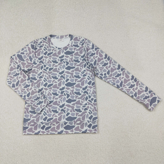 yoga GT1127 hunting green camo long sleeve adult women top