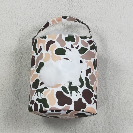 BA0466 Easter Carrot Egg Rabbit Basket Bag