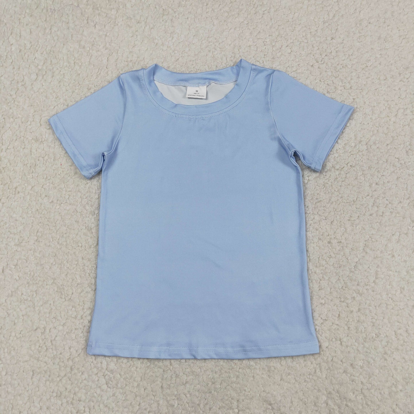 BT1765 Hunting Dog Blue Short Sleeve Boys Top