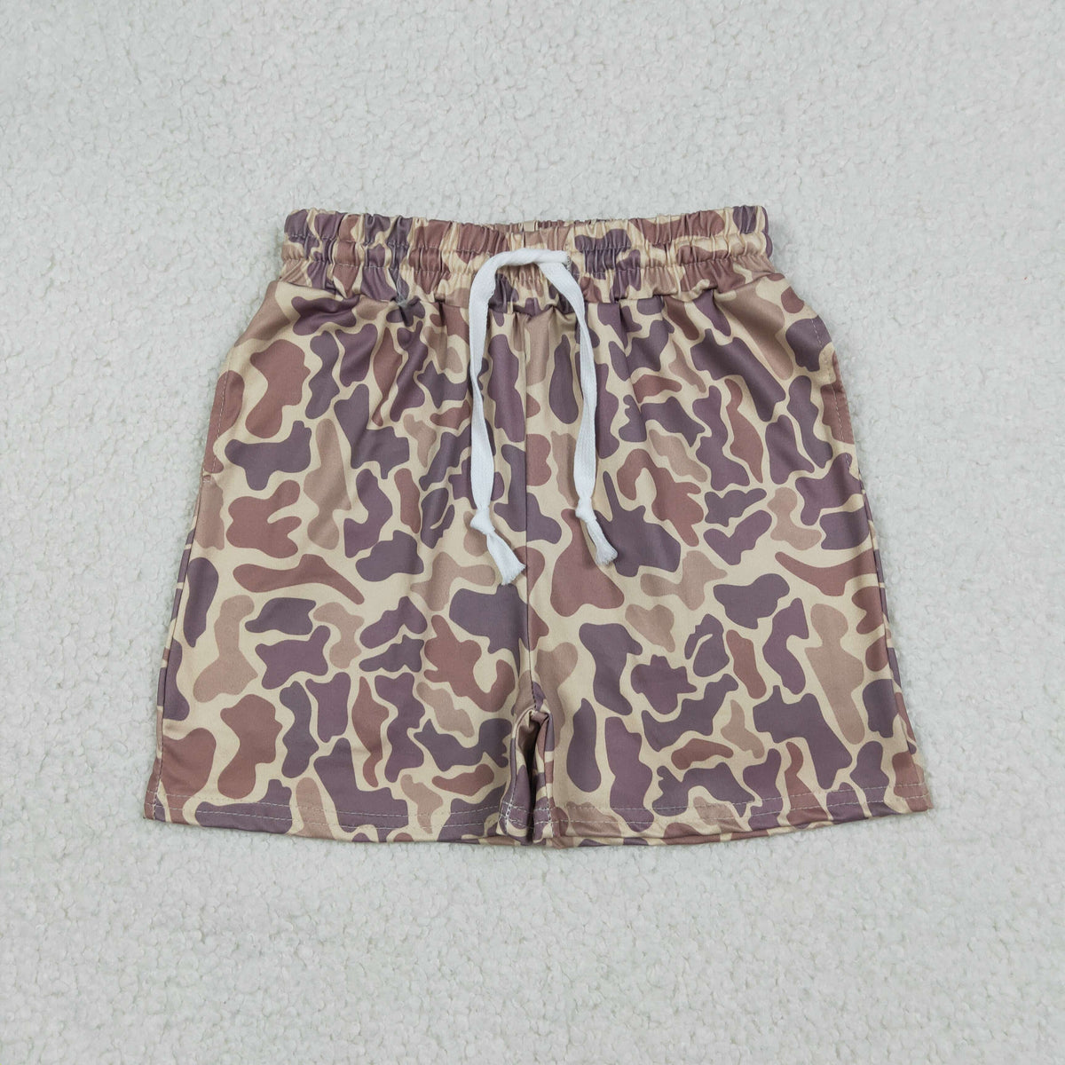 SS0762 Hunting Camo Boys Shorts