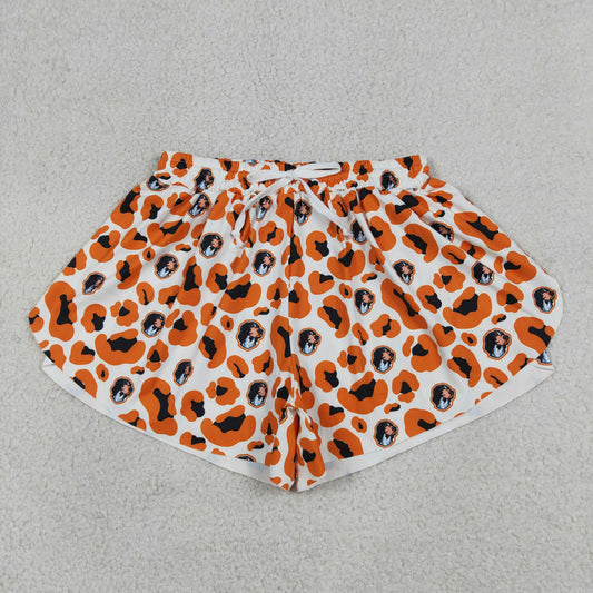 SS0806 Yoga Football Item Camo Adult Women Shorts