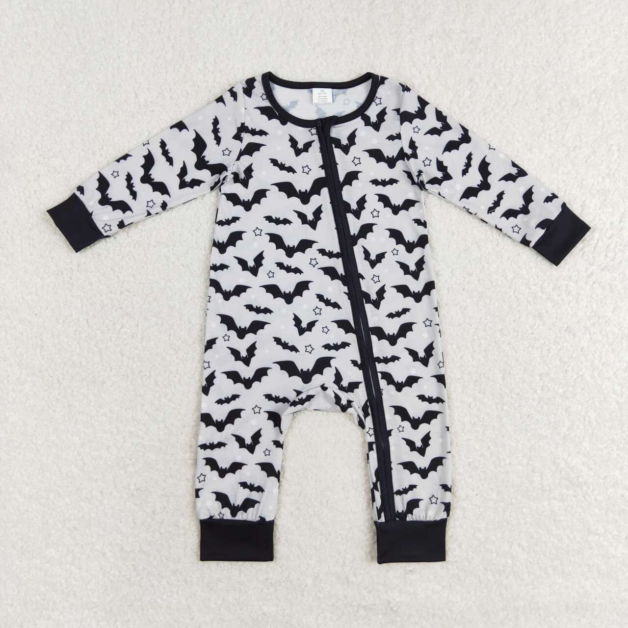 Halloween bat bamboo RTS pajamas sibling clothes