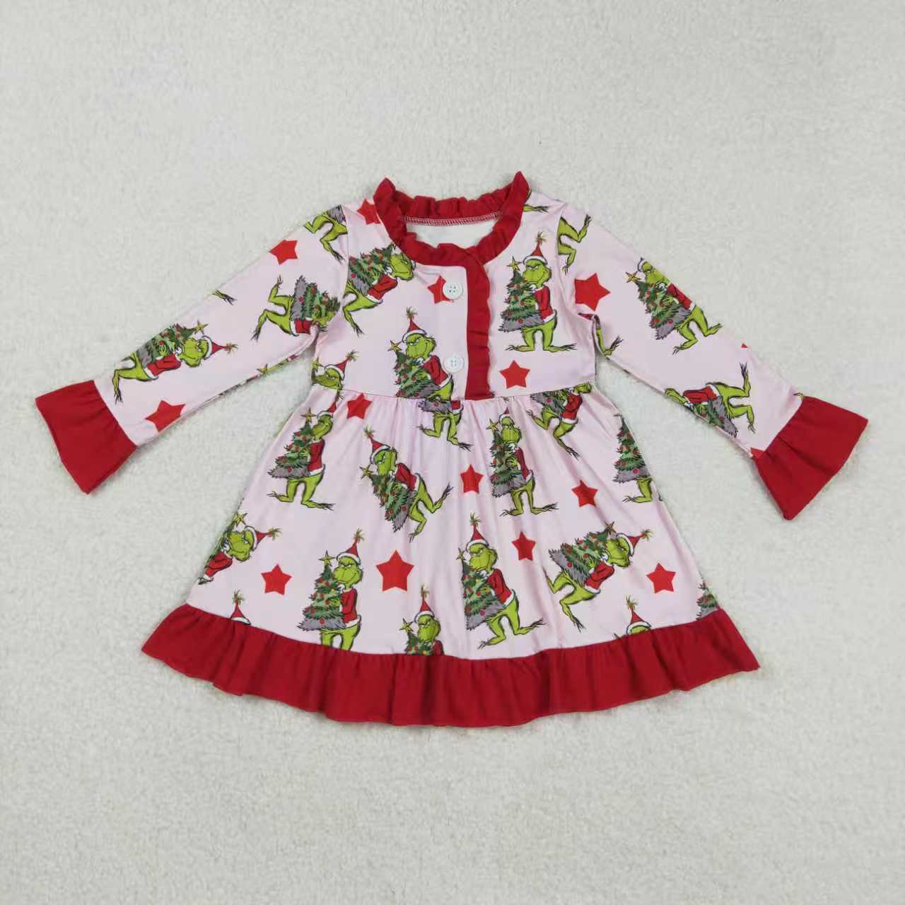 Christmas green face Sibling Clothes RTS sibling clothes