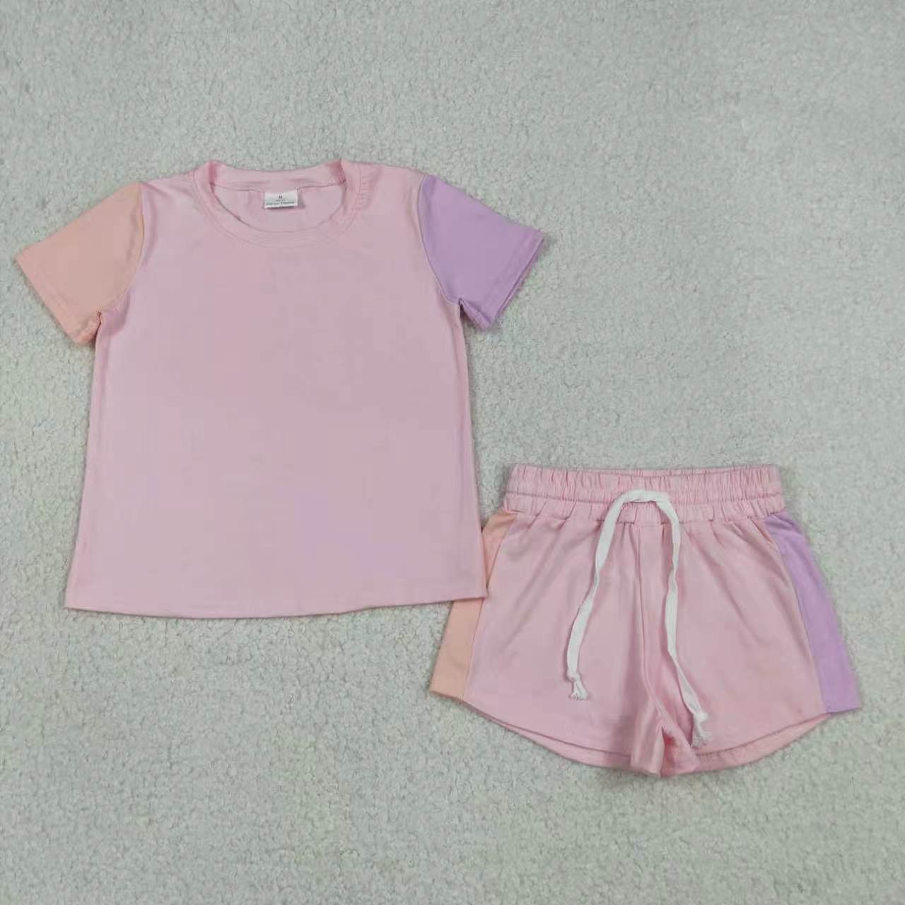 Solid Color Cotton Girls Set/Romper RTS Sibling Clothes