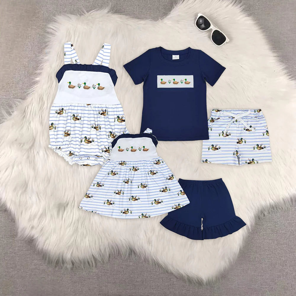 mallard duck Summer Sibling Clothes RTS