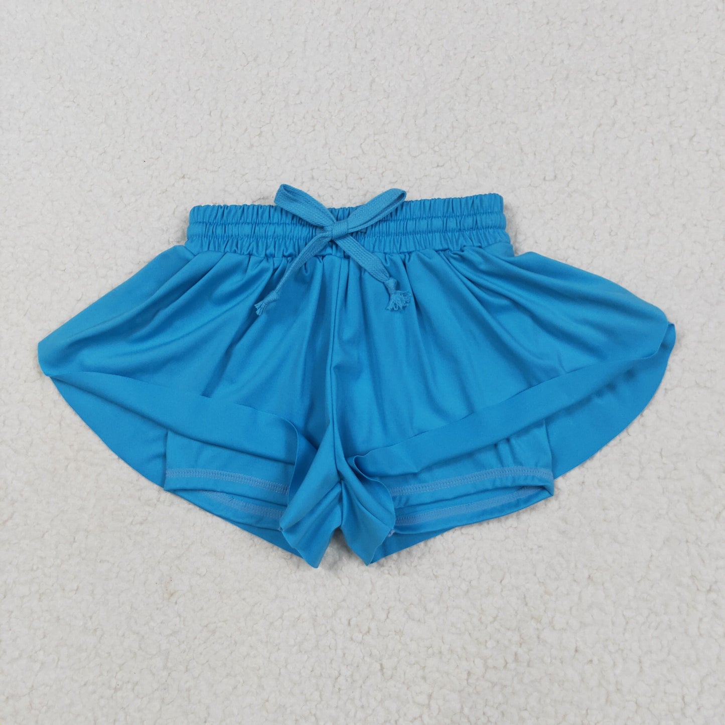 SS0549 yoga blue girls shorts