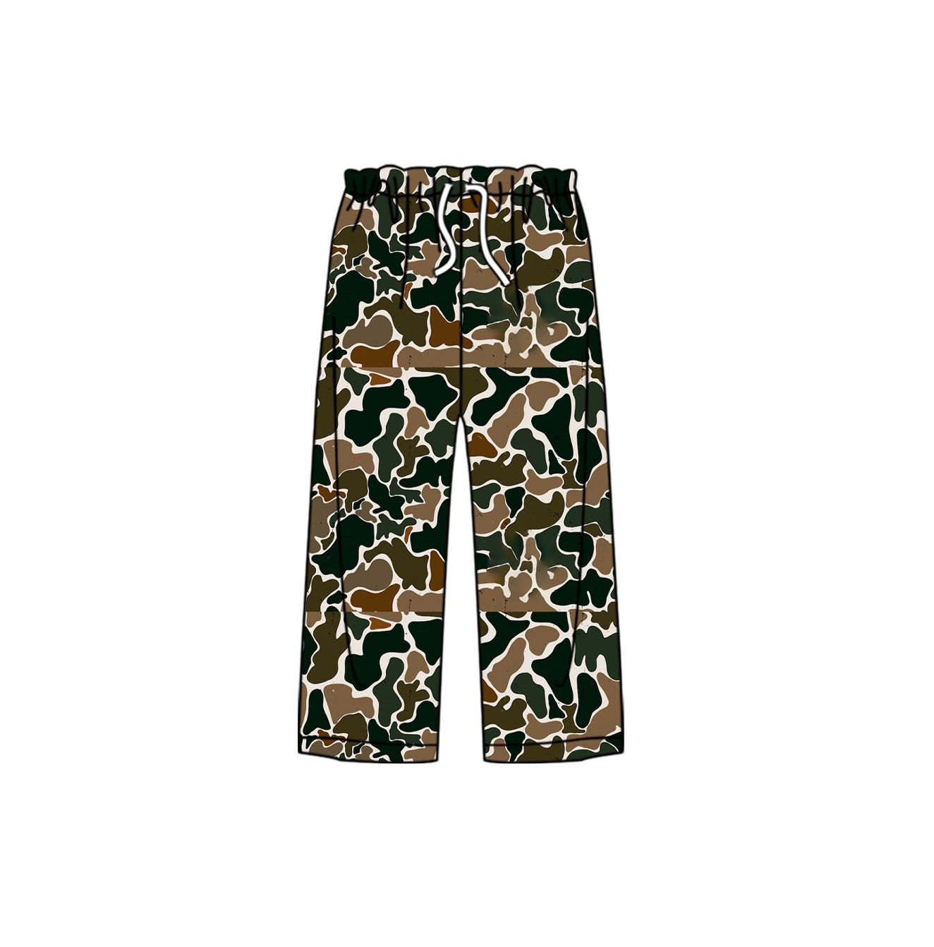 custom style camo kids pants