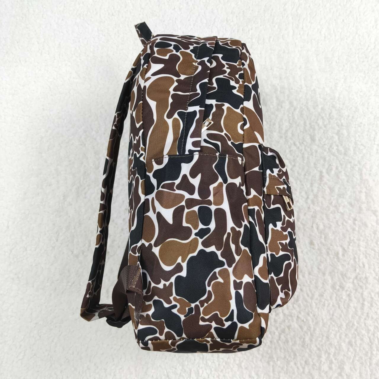 BA0236 brown camo kids bag 17*13.5*5 inches