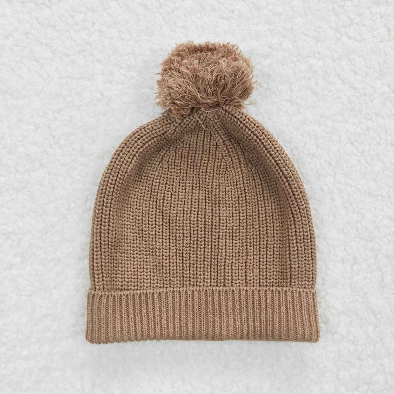 Knitter bobble hat