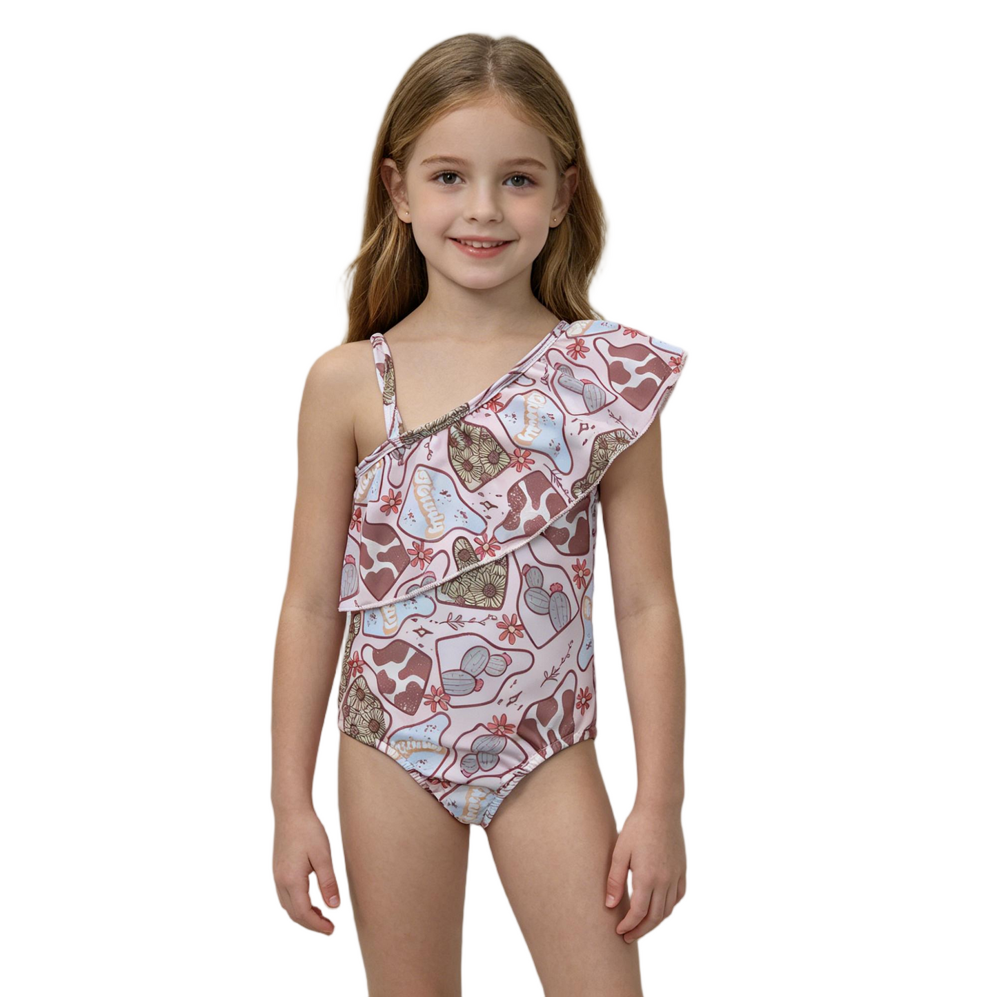 S0104 Cactus Western Bathing Suits Swimsuits