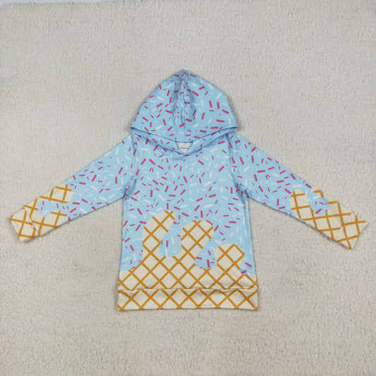 BT1270 blue ice long sleeve hoodie boys top
