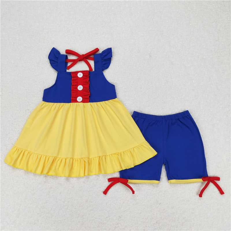 cartoon princess girls set RTS Sibling Clothes