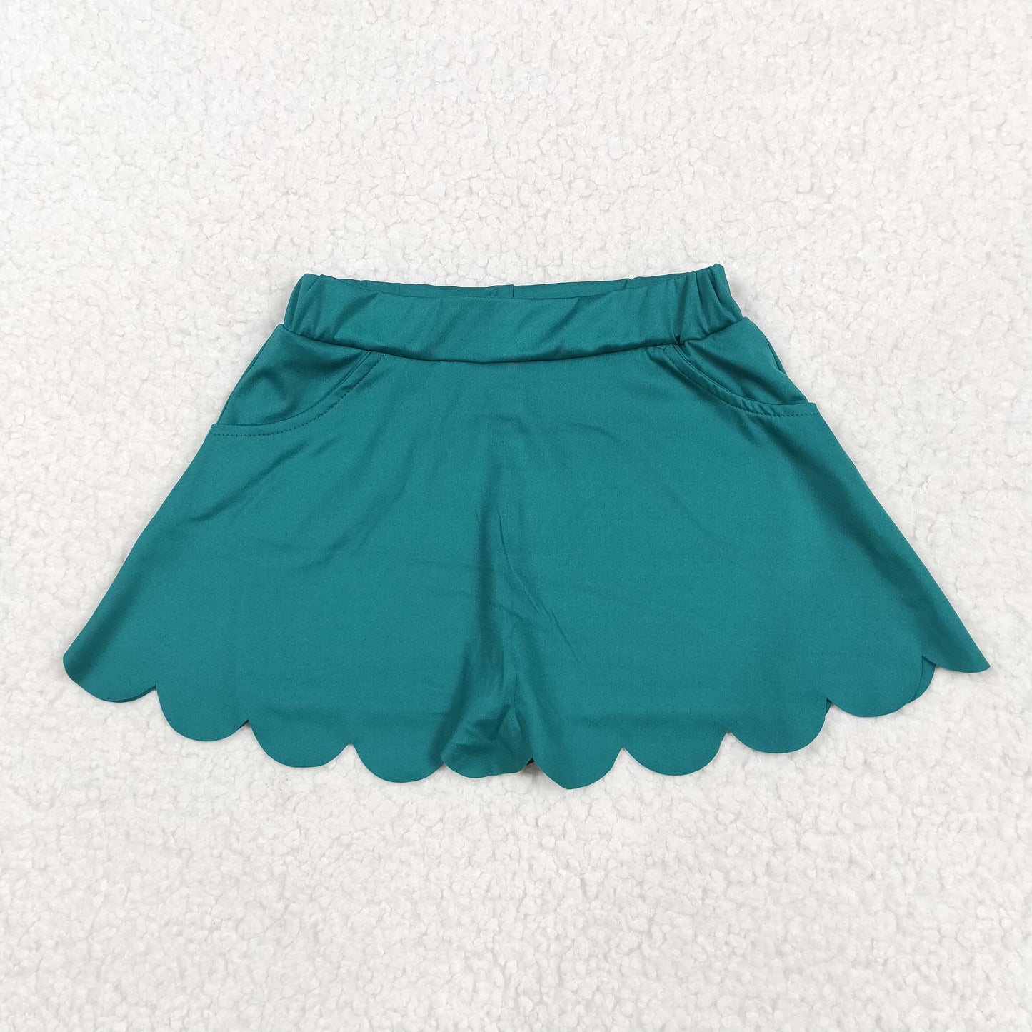 GLK0077 yoga green skirt with shorts girls clothes