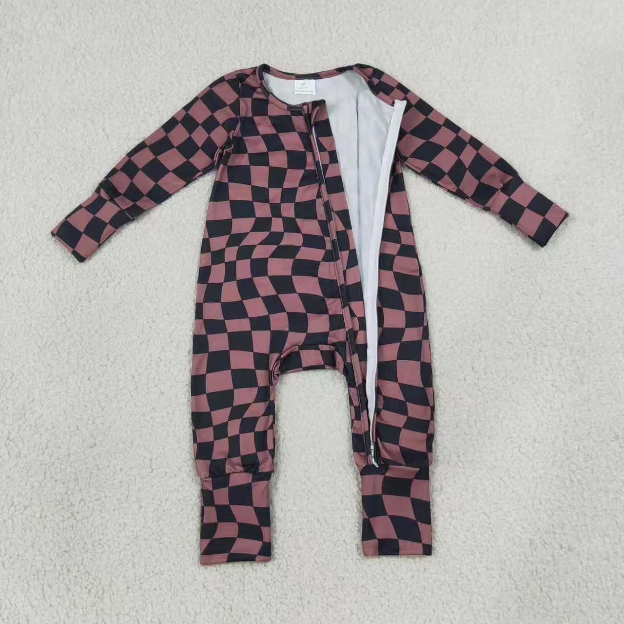 Checkered Boys Set/Romper RTS Sibling Clothes