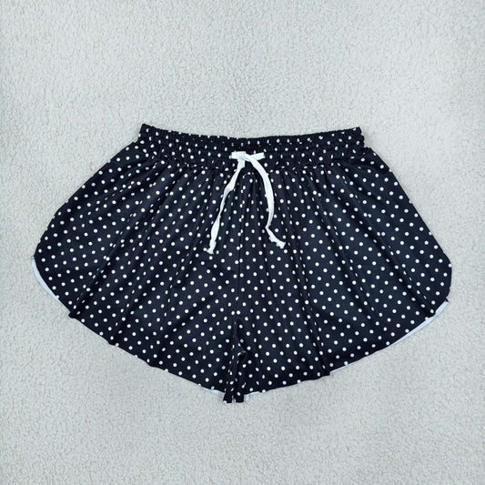 Yoga SS0975 Black Dot Adult Women Shorts