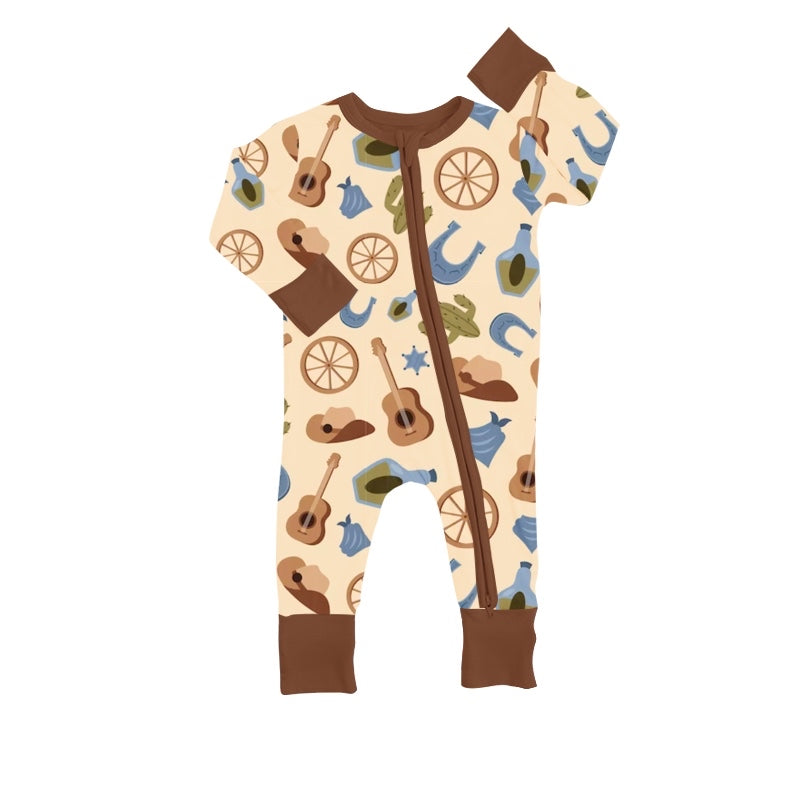 custom S 9.2 Western guitar kids romper