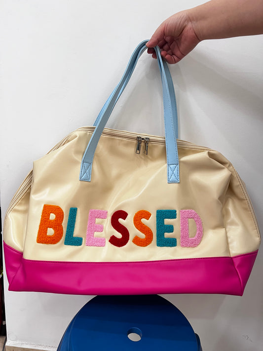 preorder BA0107 Embroidery Blessed Bag