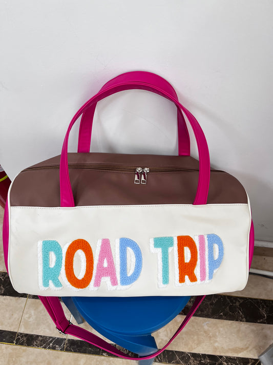 preorder BA0108 Embroidery Road Trip Bag