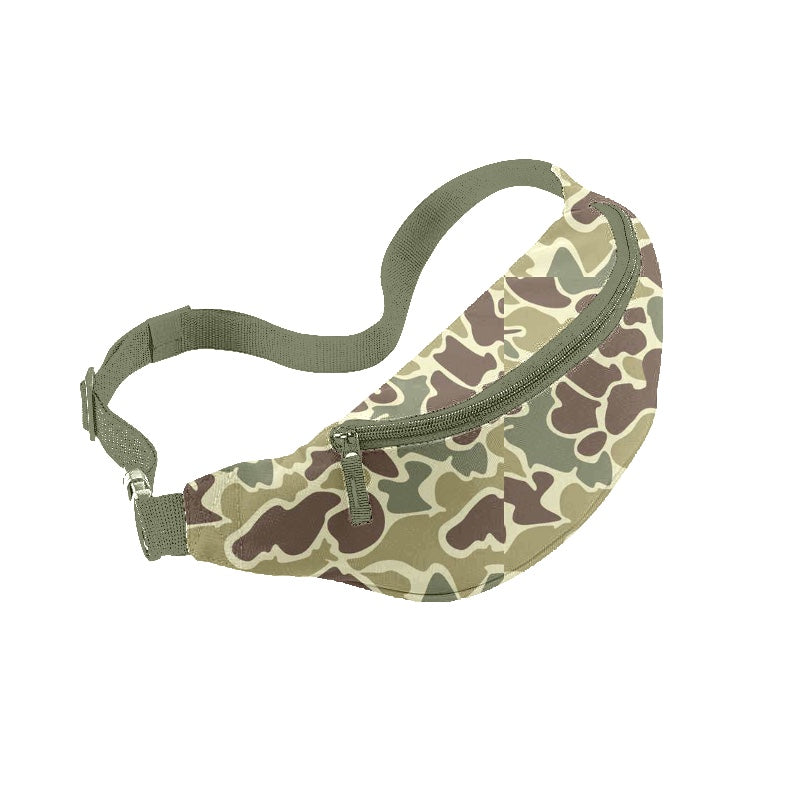 preorder BA0257 green camo fany bag