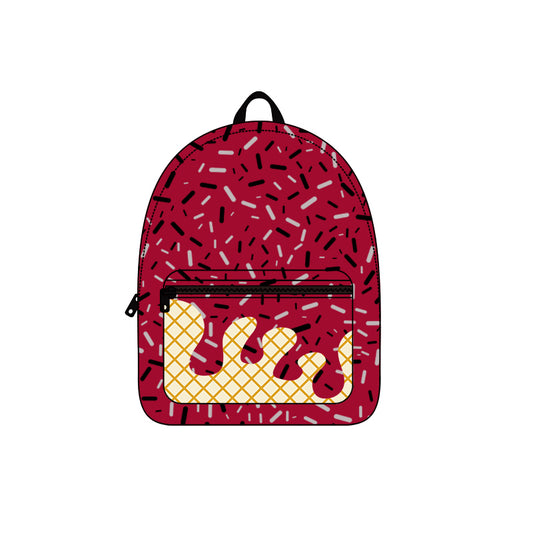 preorder BA0338 maroon ice school bag