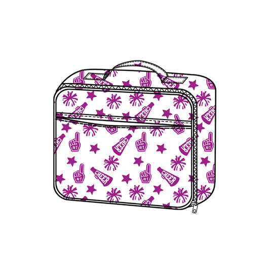 preorder BA0359 cheer star green lunchbox lunch bag